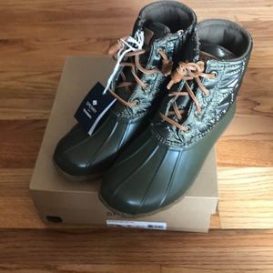 Sperry Saltwater Quilt Boots